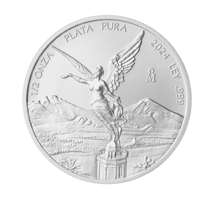 2024 1/2 Oz Silver Mexico Libertad - BU