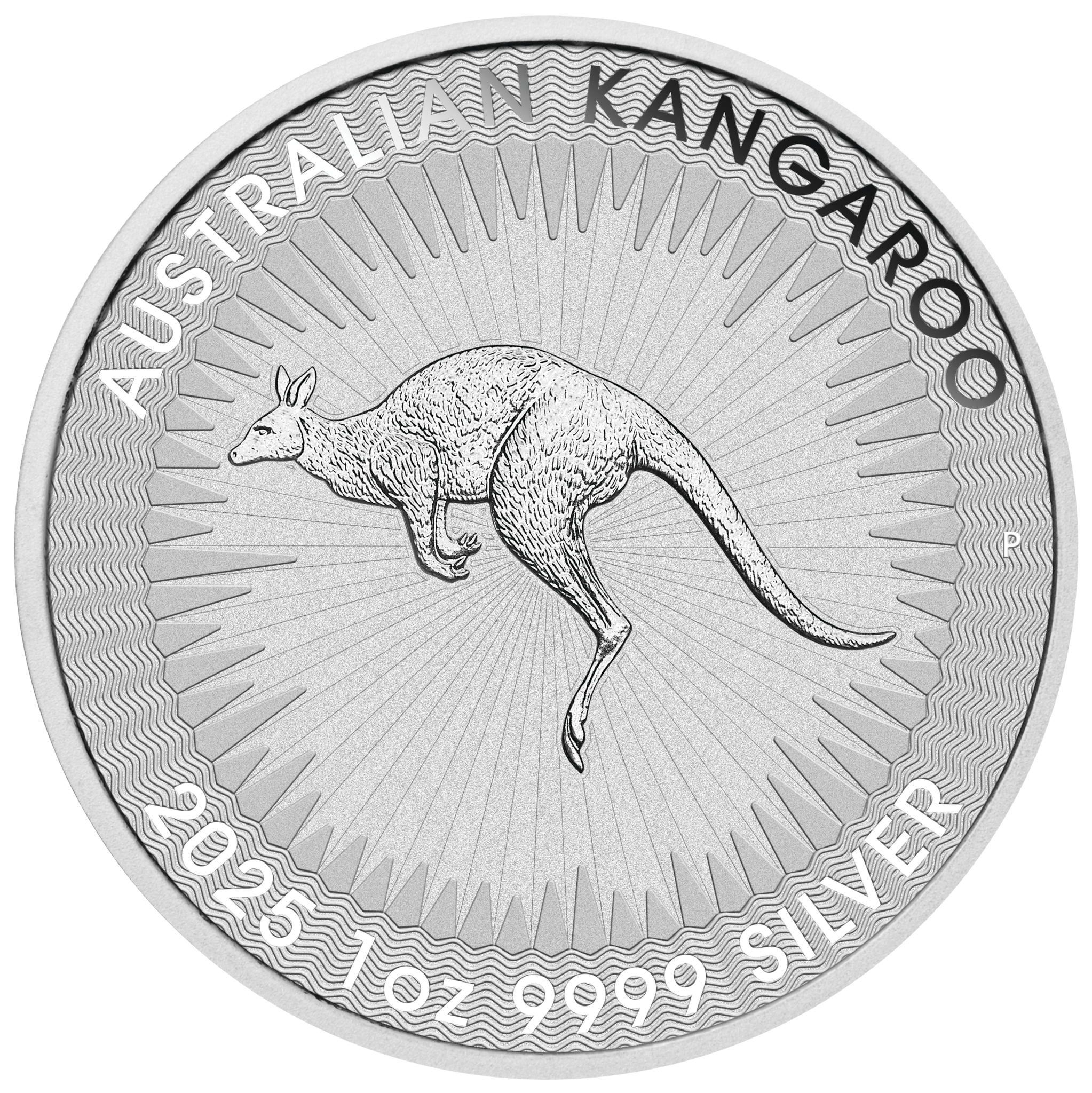 2025 1 Oz Silver Australia Kangaroo - BU