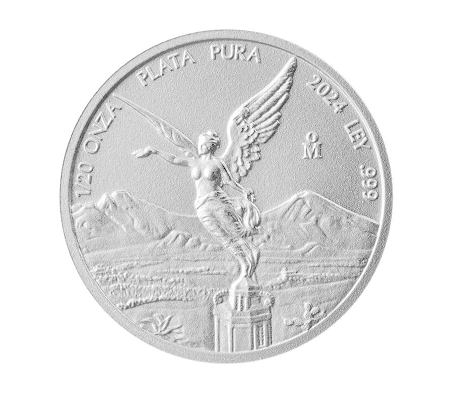 2024 1/20 Oz Silver Mexico Libertad - BU