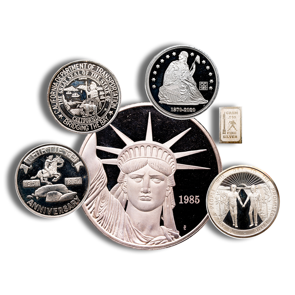 Miscellaneous Marked .999 Silver (50 Oz or less)