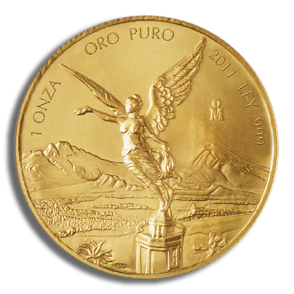 2014 1 Oz Gold Mexico Libertad - BU