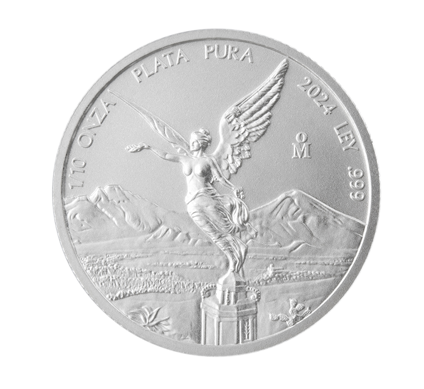 2024 1/10 Oz Silver Mexico Libertad - BU
