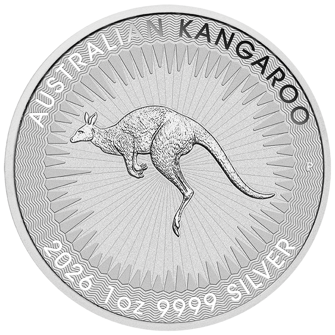 2026 1 Oz Silver Australia Kangaroo - BU