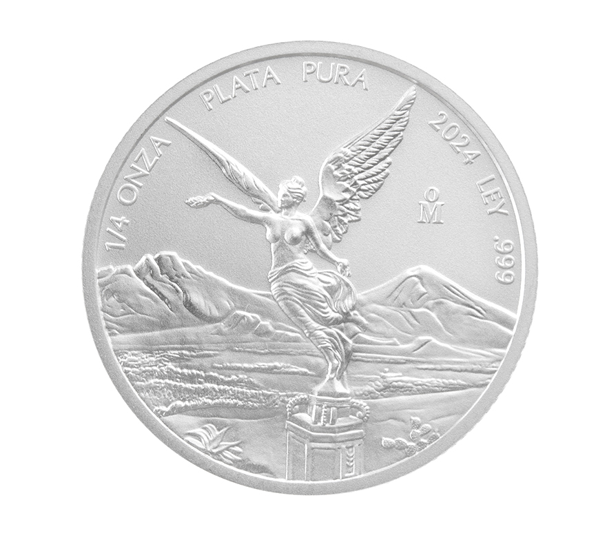 2024 1/4 Oz Silver Mexico Libertad - BU