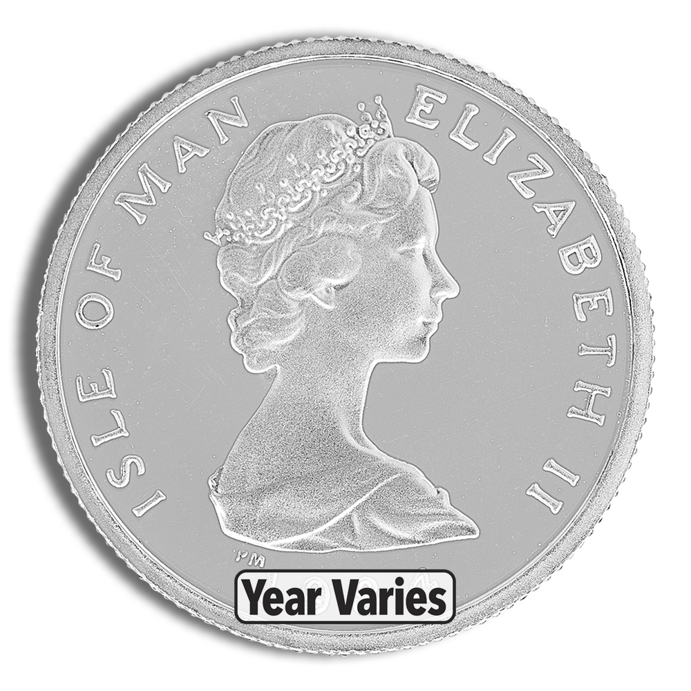 1/10 Oz Platinum Isle of Man Noble - BU (Random Year)