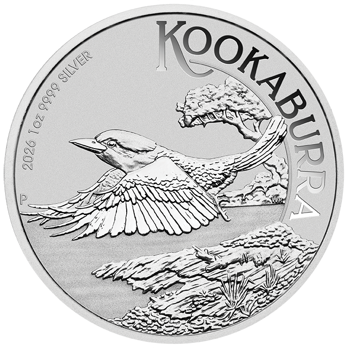 2026 1 Oz Silver Australia Kookaburra - BU
