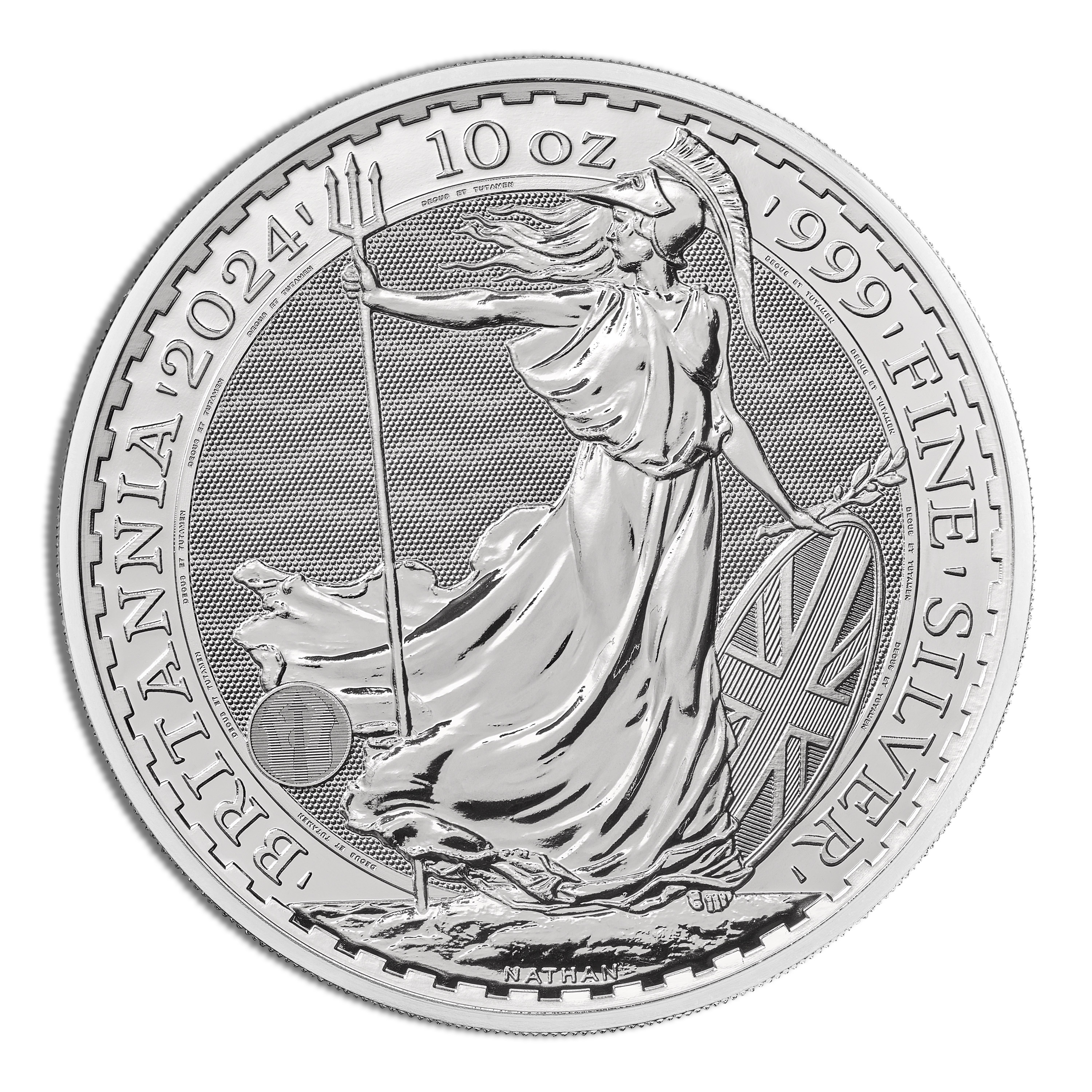 2024 10 oz Great Britain Silver Britannia